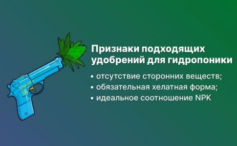 Выбор  удобрений для гидропоники